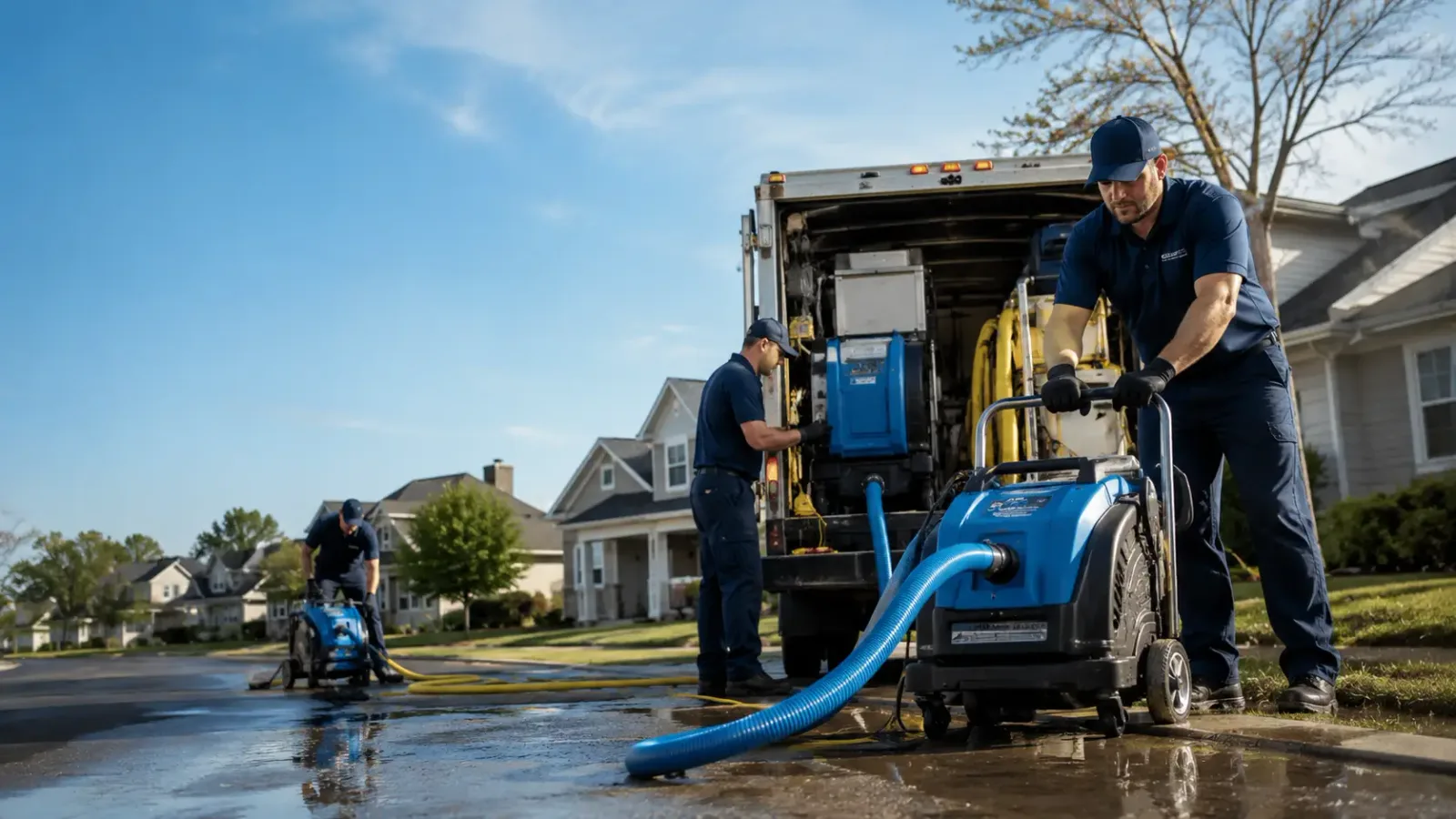 Flood Damage Cleanup in Higgins Lake, MI